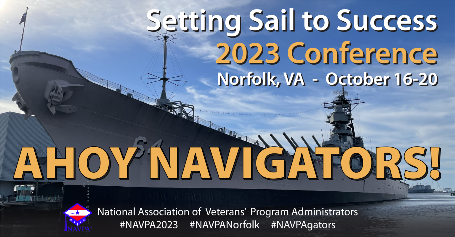 2023 Conference Nation Association of Veteran Program Administrators